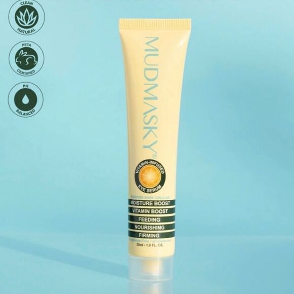 ☀️NWT MUDMASKY deluxe Vitamin Infused Eye Serum - Picture 4 of 6